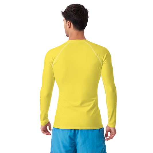 Camiseta compresiva de Tiro al Plato manga larga - Color: amarillo