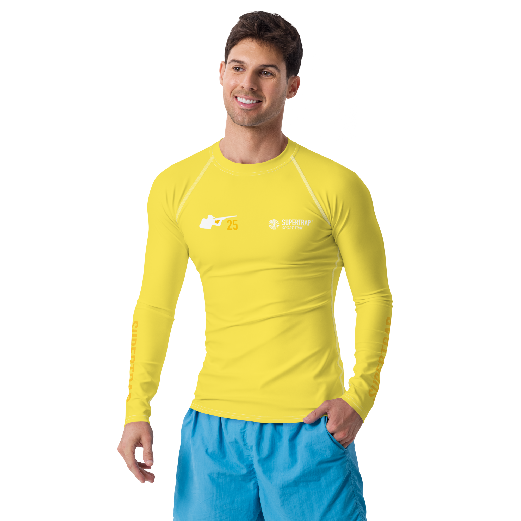 La sportiva Camiseta Manga Larga Promo Amarillo